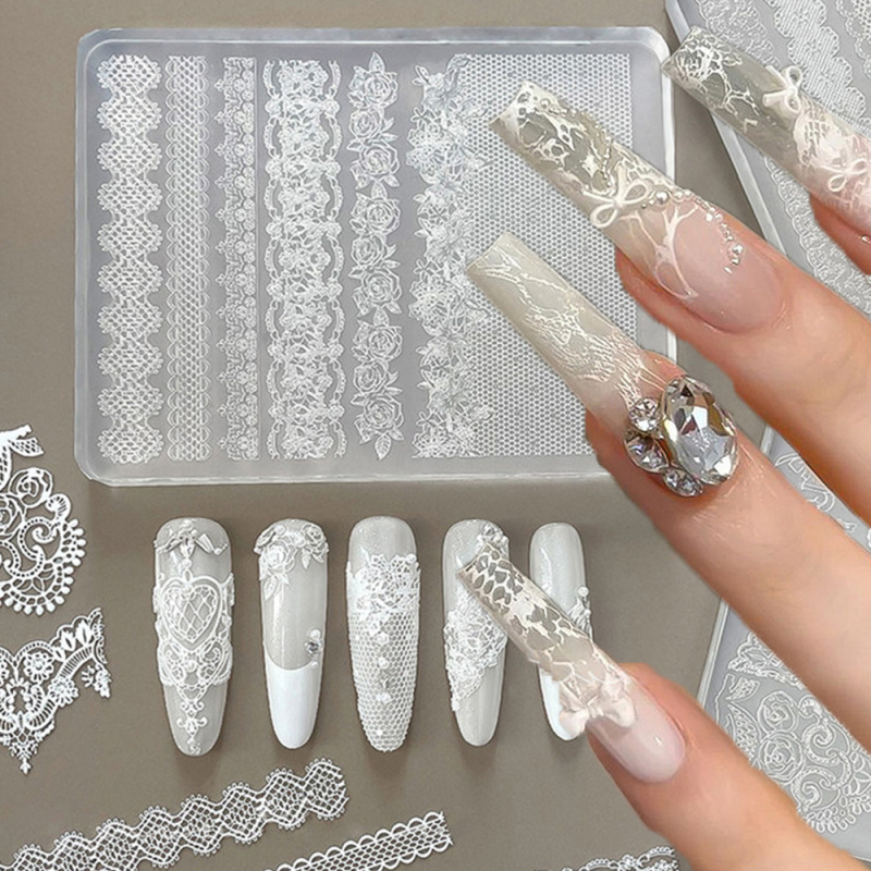 Resin Art Template - 1 шт. силиконовые 3D-формы для ногтей