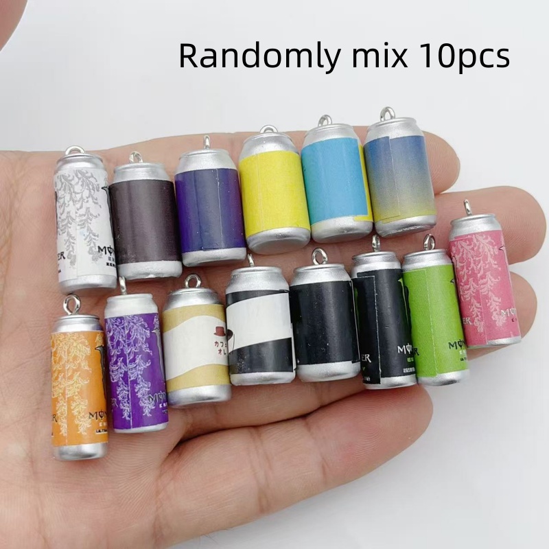 Resin Art Supplies Near Me - 10 шт. миниатюрных имитационных брелоков-баночек для