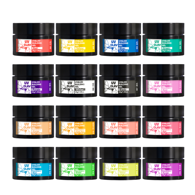 Resin Art Liquid - 16 цветов УФ-смолы-пластилина - 30 г/10,06