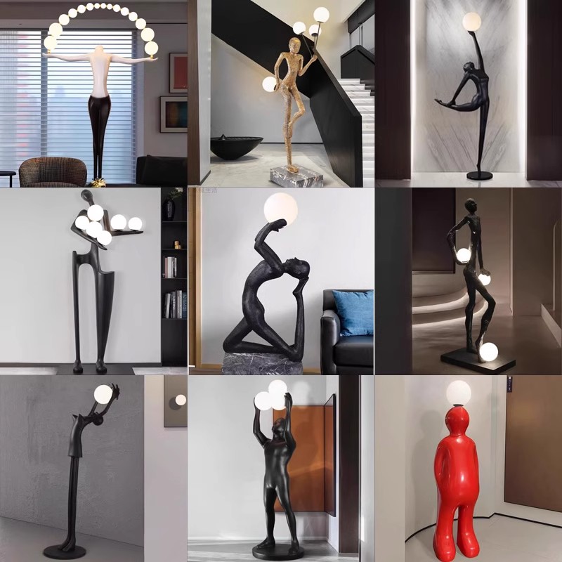 Resin Art In Floor - Торшер для гостиной, поделки, офис продаж