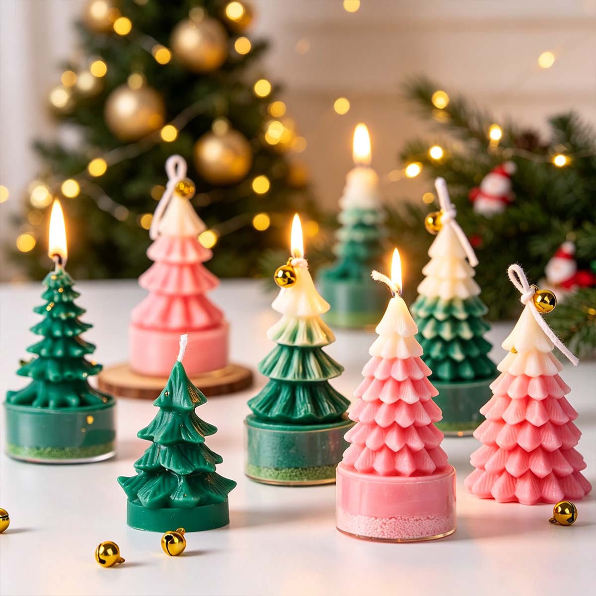 Xmas Resin Art - Силиконовая форма для свечей в виде