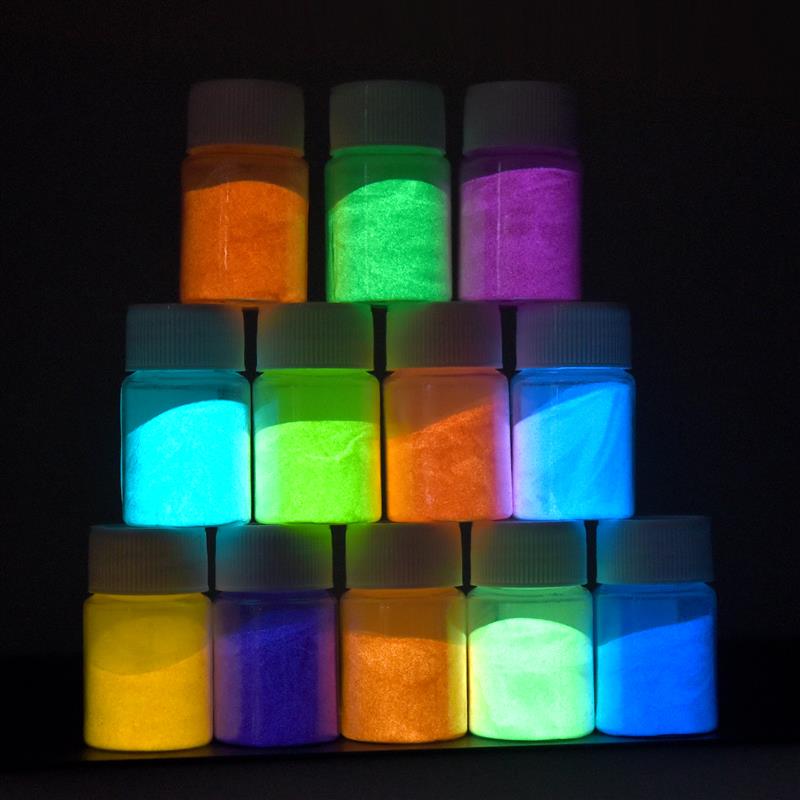 Resin Art Bottle - 20 г/бутылка светящийся порошок пигмент из