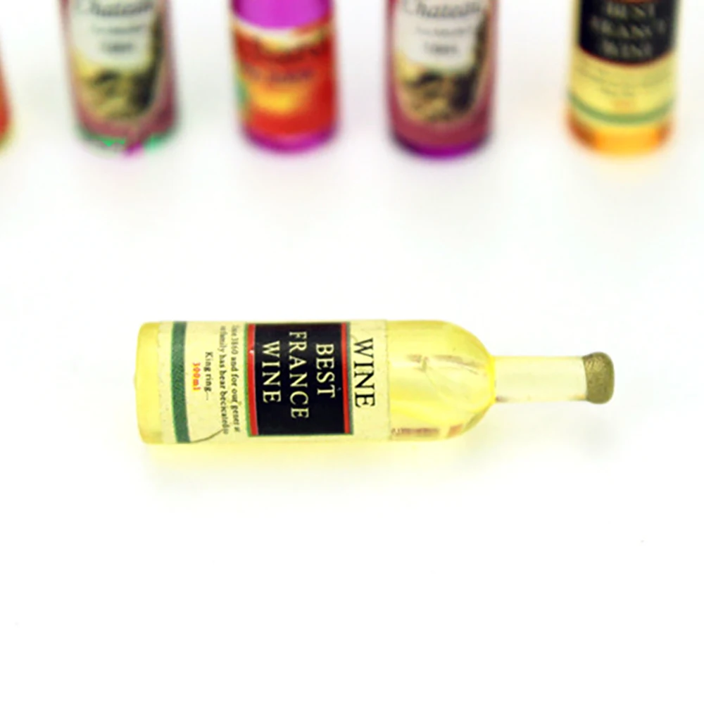 6 шт. 1/12 кукольный домик мин – обзор и цена Resin Art Bottle