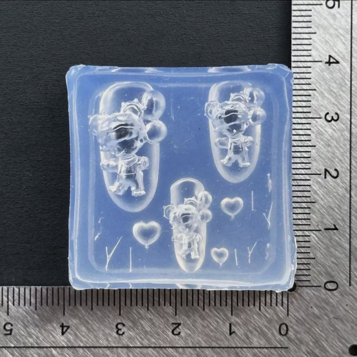 3D-шаблоны для ногтей: милые м – обзор и цена Resin Art Template