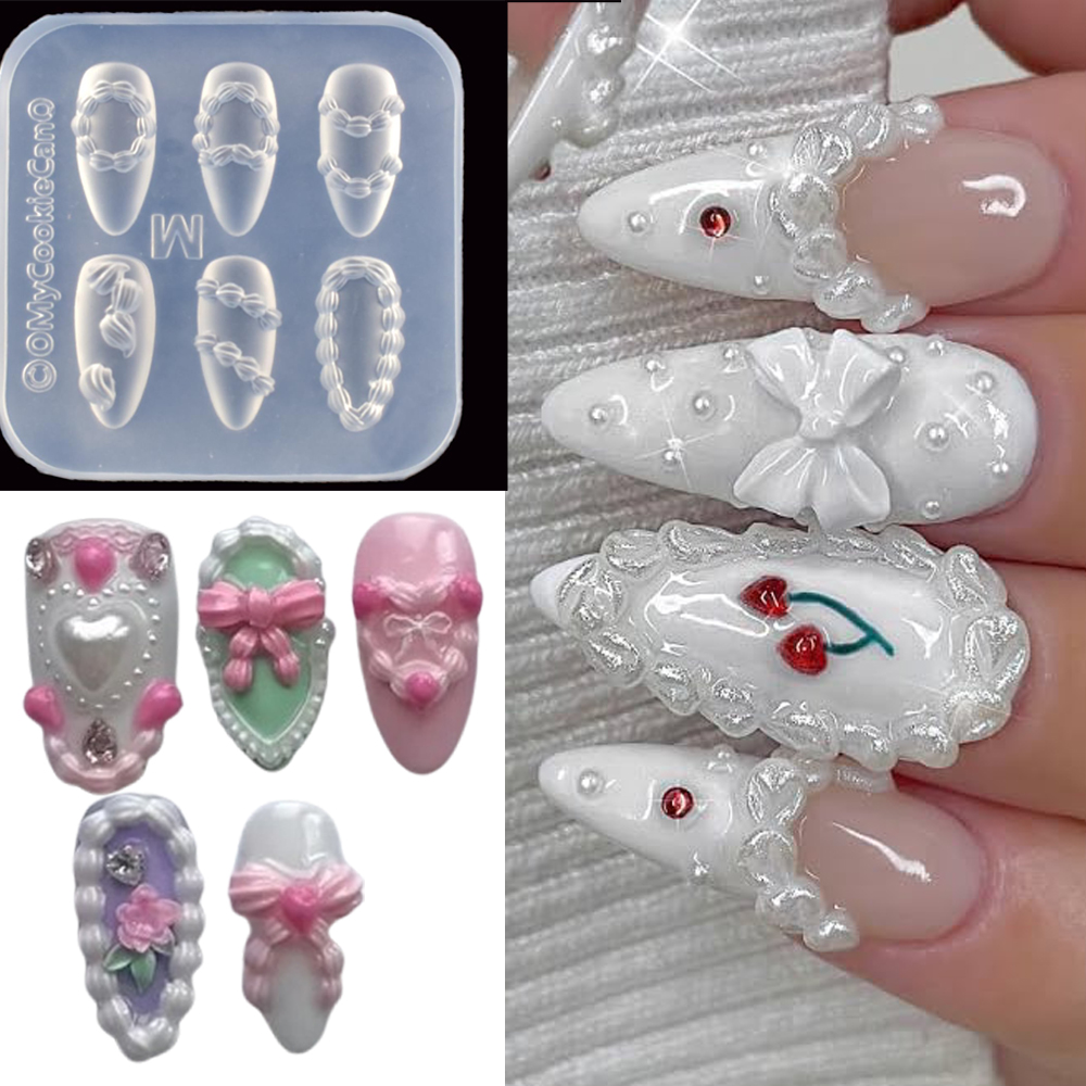 1 шт. 3D французский крем для  – обзор и цена Resin Art Template