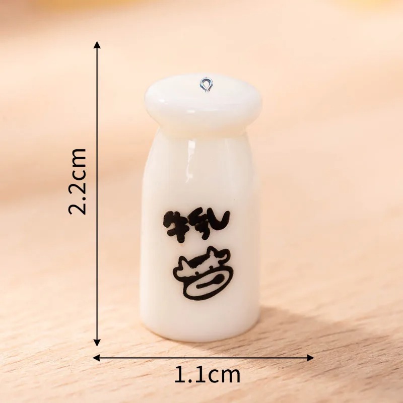 10 шт. миниатюрных подвесок-бу – обзор и цена Resin Art Bottle