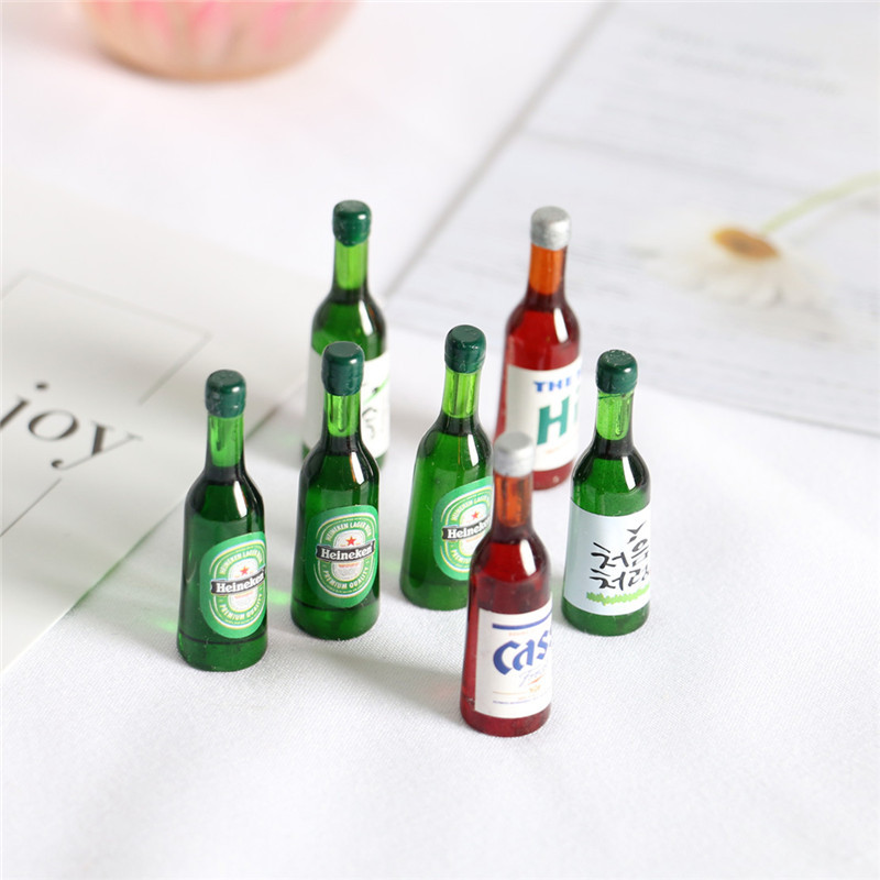 5 шт. миниатюрная пивная бутыл – обзор и цена Resin Art Bottle