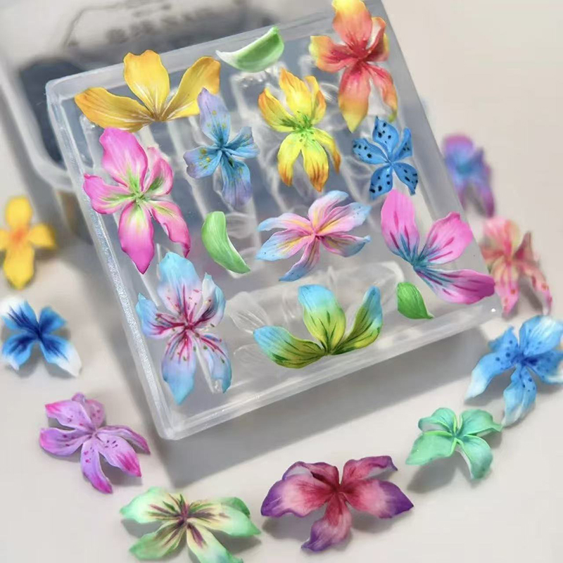 З. Силиконовая форма для ногте – обзор и цена Resin Art Template