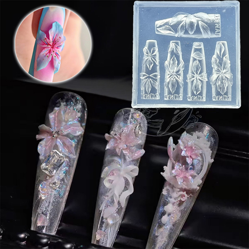 З. Силиконовая форма для ногте – обзор и цена Resin Art Template