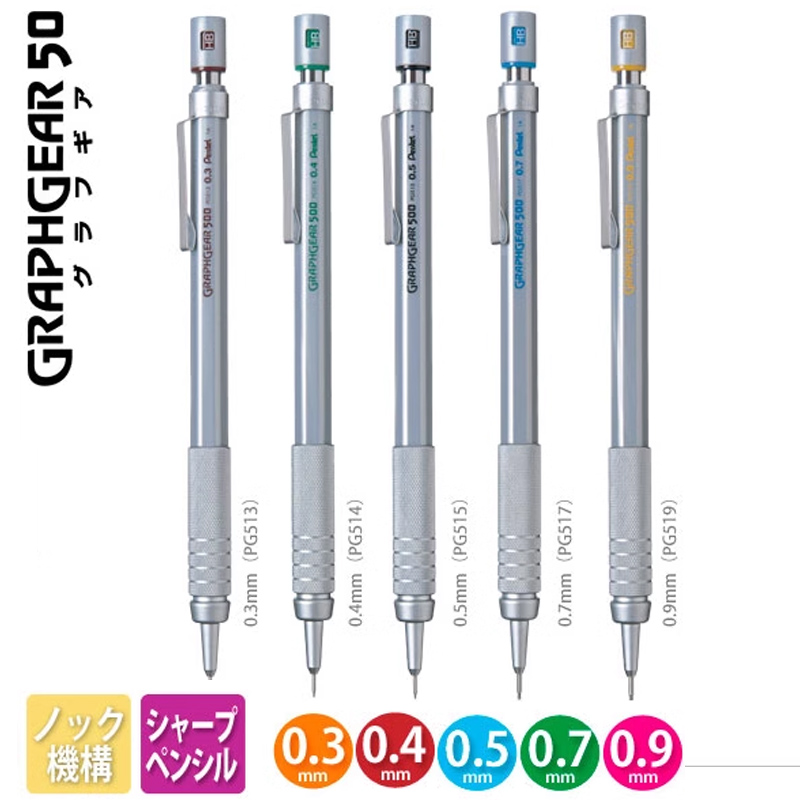 Механический карандаш Pentel G – обзор и цена Pentel Pen Energel