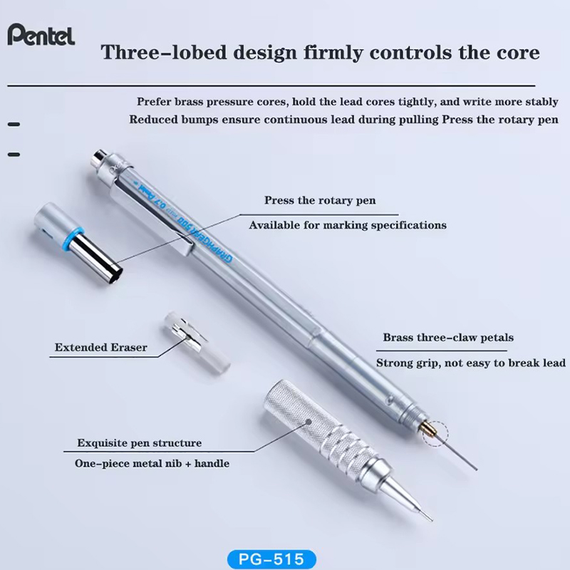 Механический карандаш Pentel G – обзор и цена Pentel Pen Energel