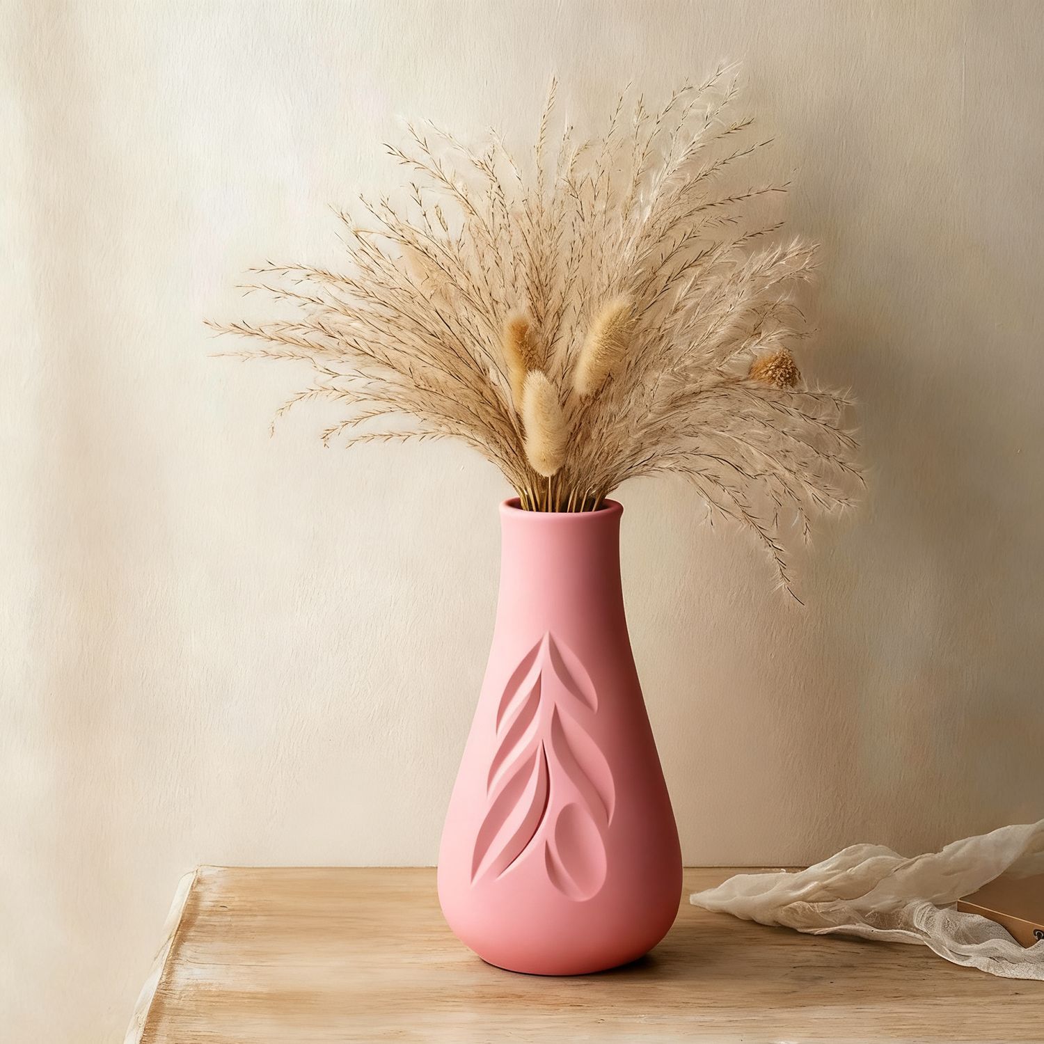 Ваза с текстурой листа, силико – обзор и цена Resin Art Bottle