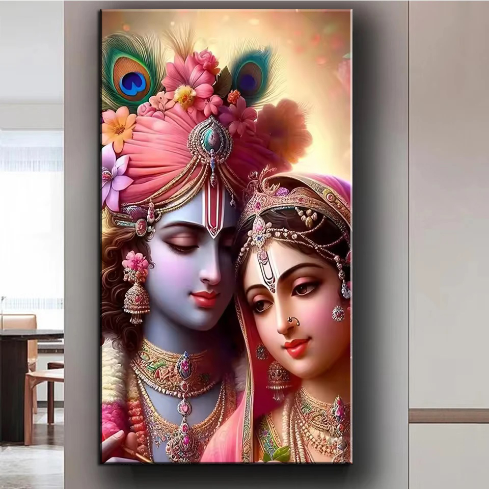 Indian Lord Radha Krishna Coup – обзор и цена Resin Art Radha Krishna