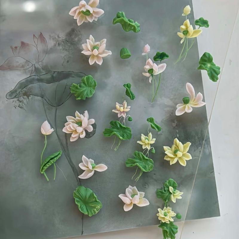 Цветочная серия 3D изогнутая ф – обзор и цена Resin Art Template