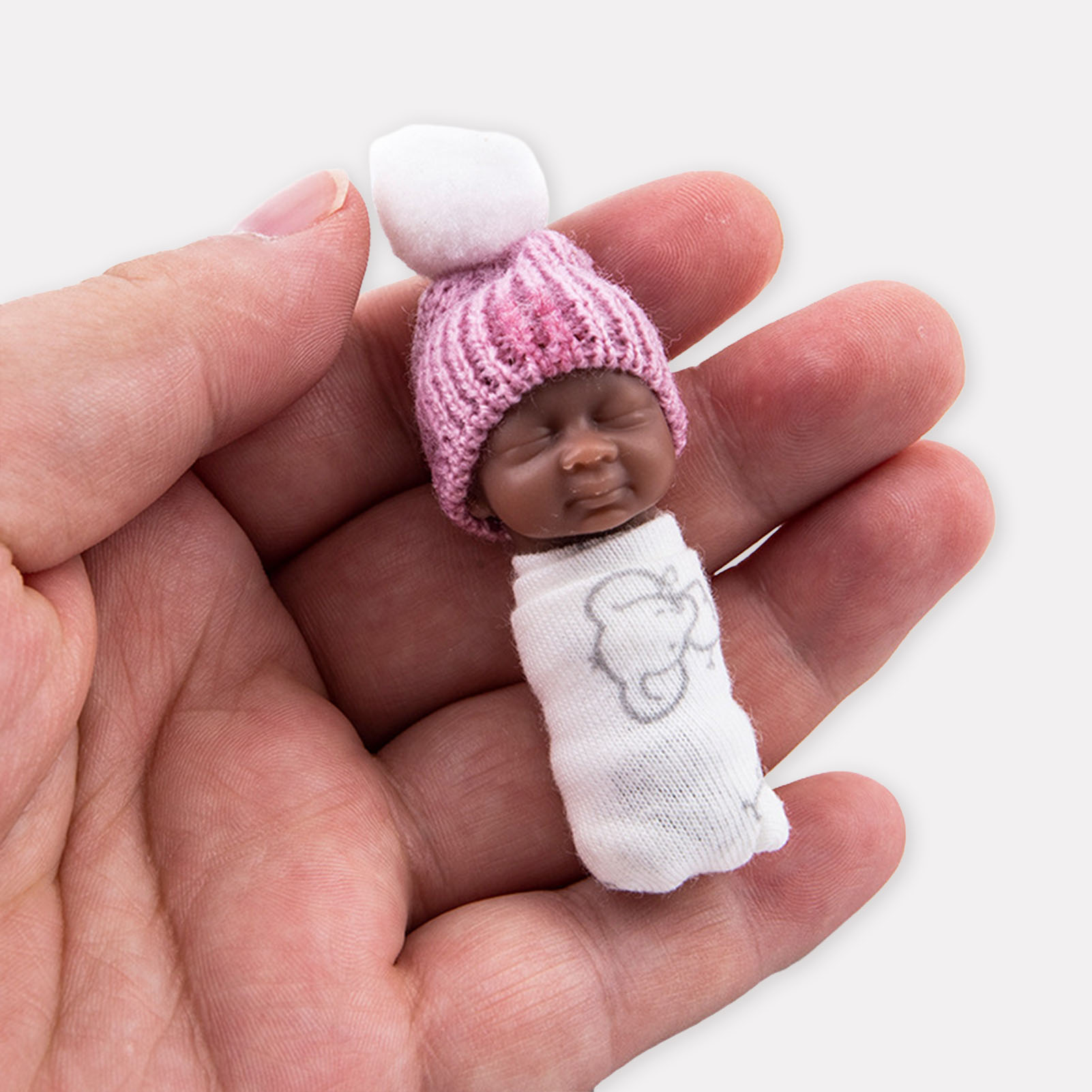 Куклы-реборны 7 см, миниатюрны – обзор и цена Resin Art Baby