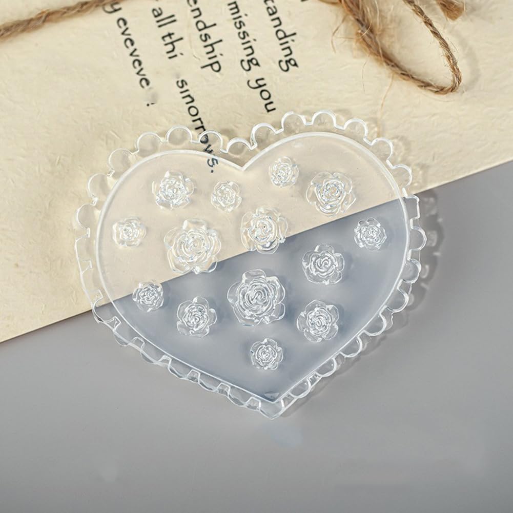 3D-формы для ногтей в виде цве – обзор и цена Resin Art Template