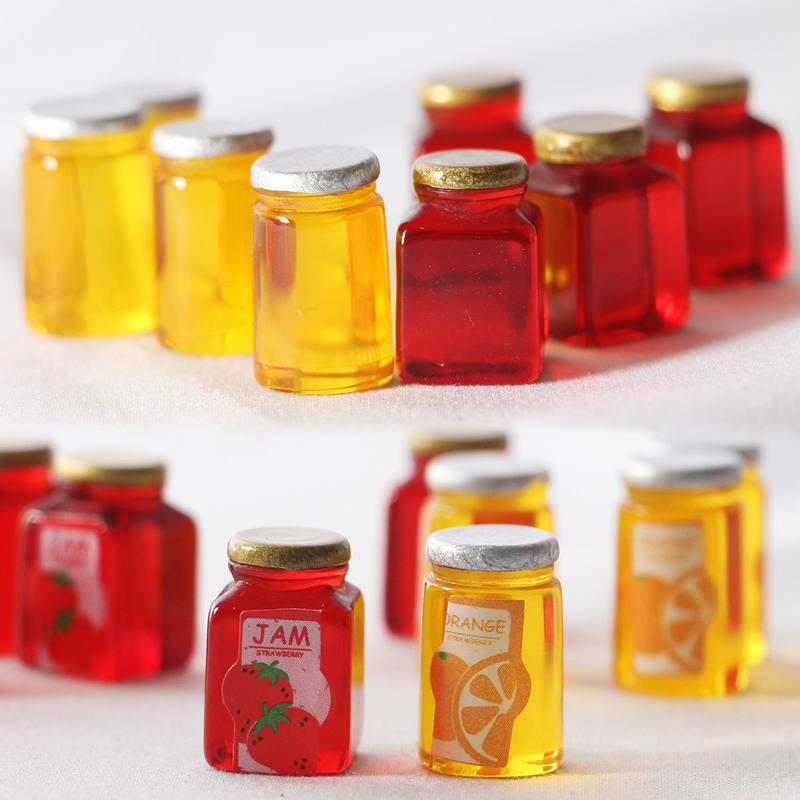 10 шт. Имитация клубничного дж – обзор и цена Resin Art Bottle