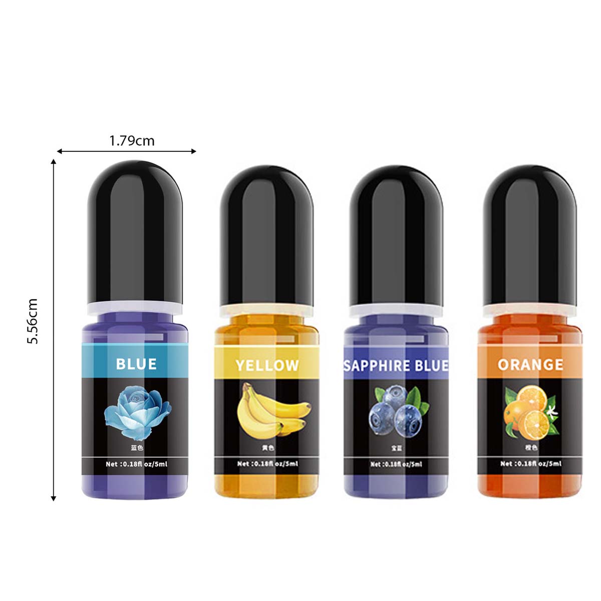5 мл/бутылка, пигмент из эпокс – обзор и цена Resin Art Liquid