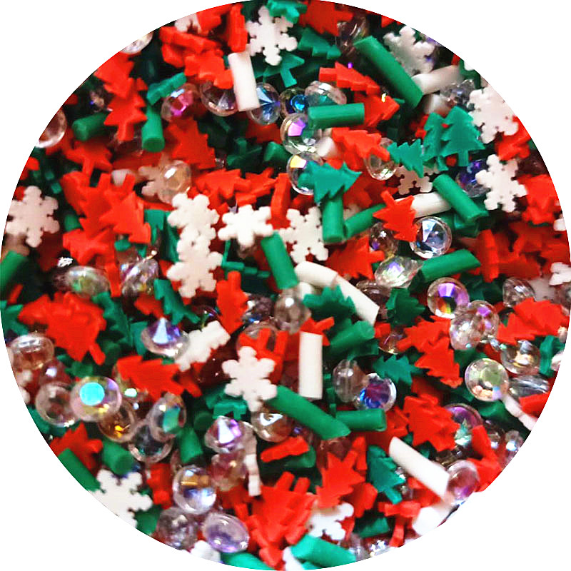 Рождественские ломтики полимер – обзор и цена Xmas Resin Art