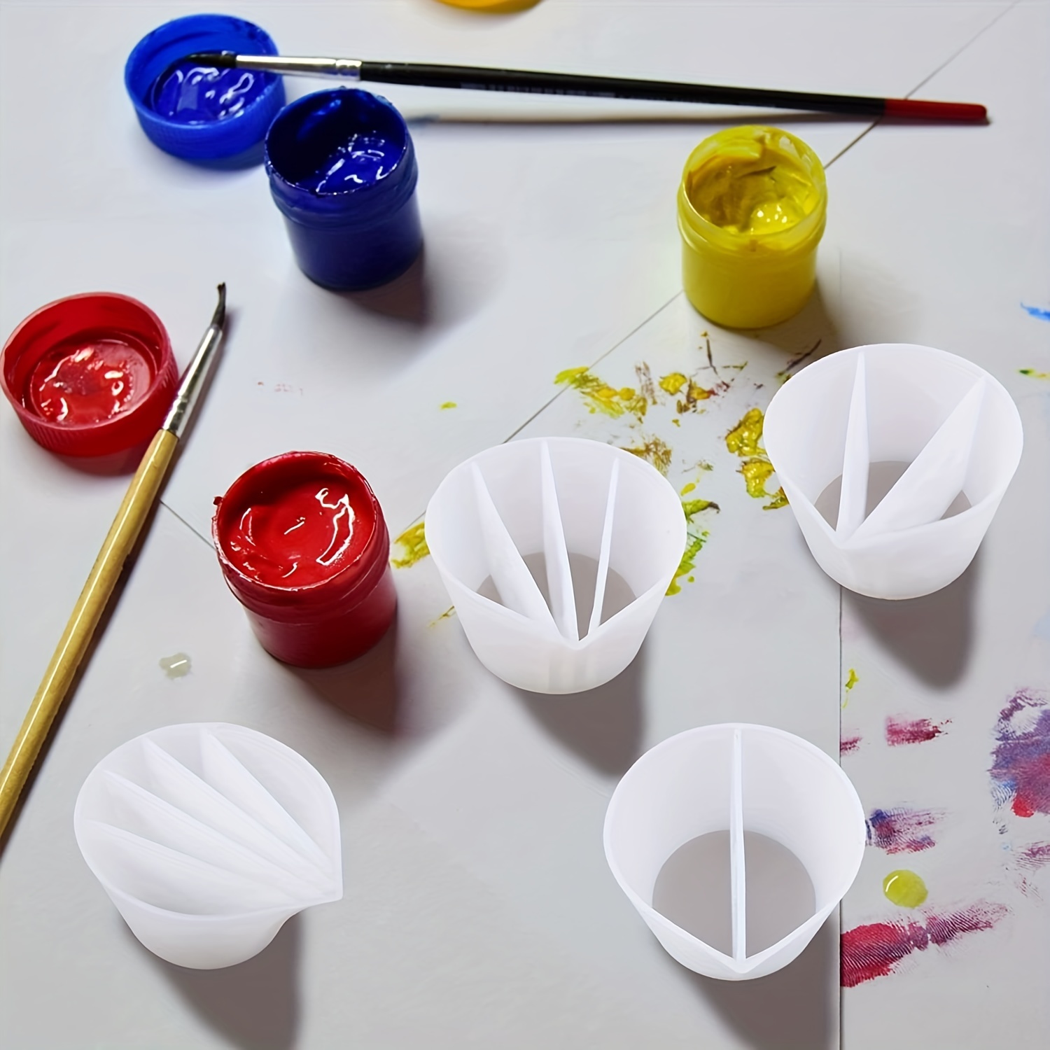 Набор из 4 многоразовых стакан – обзор и цена Resin Art Pouring