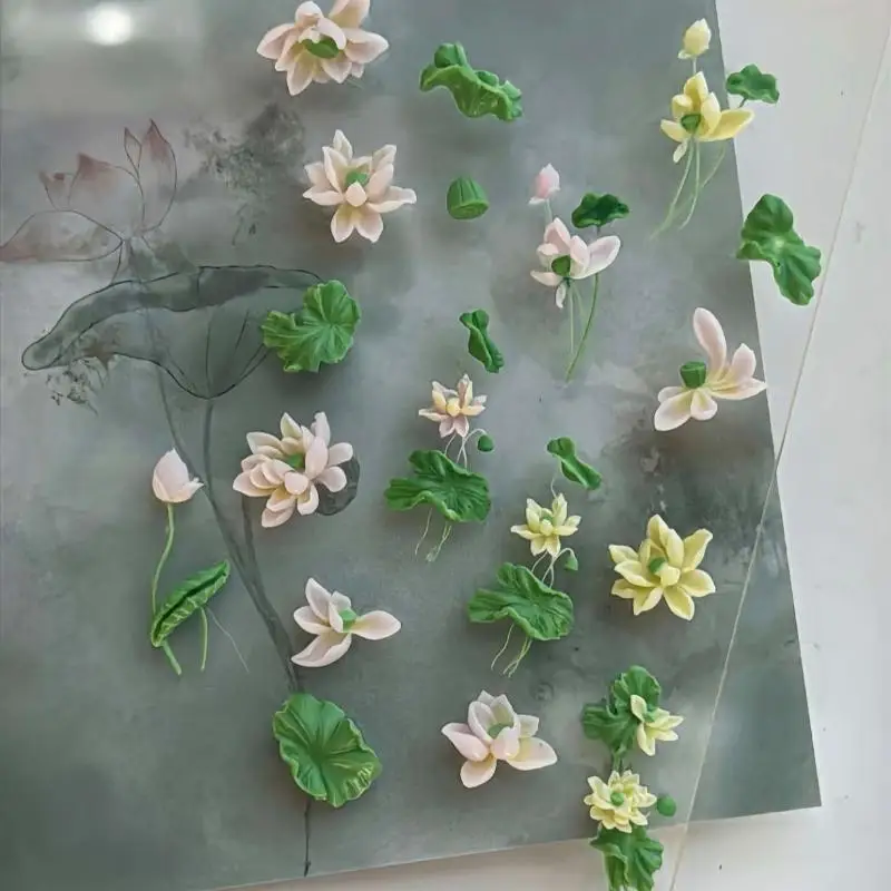 Цветочная серия 3D изогнутая ф – обзор и цена Resin Art Template